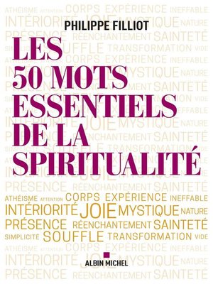 cover image of Les 50 mots essentiels de la spiritualité